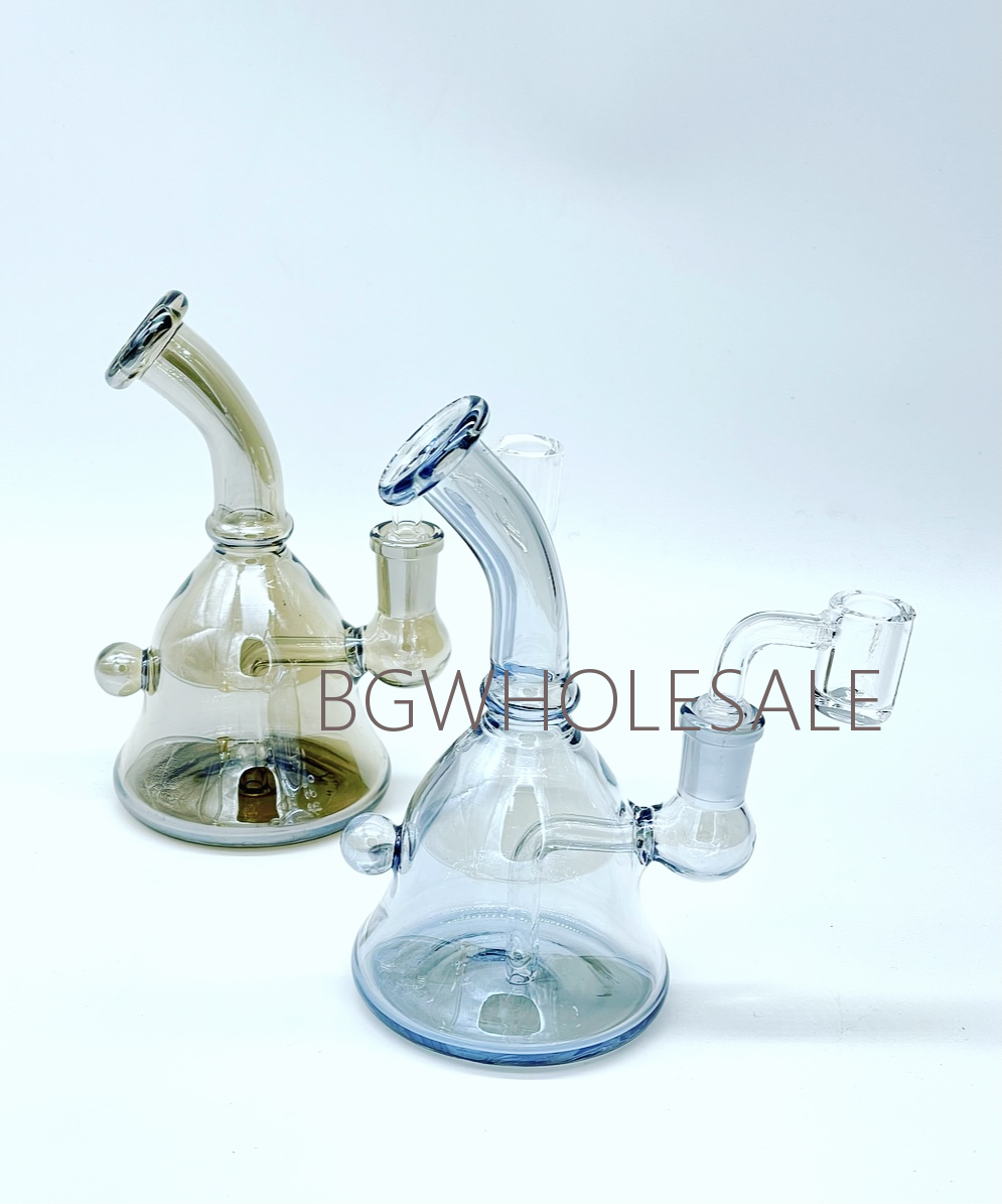 6.5" Electroplated Glass Dab Rig