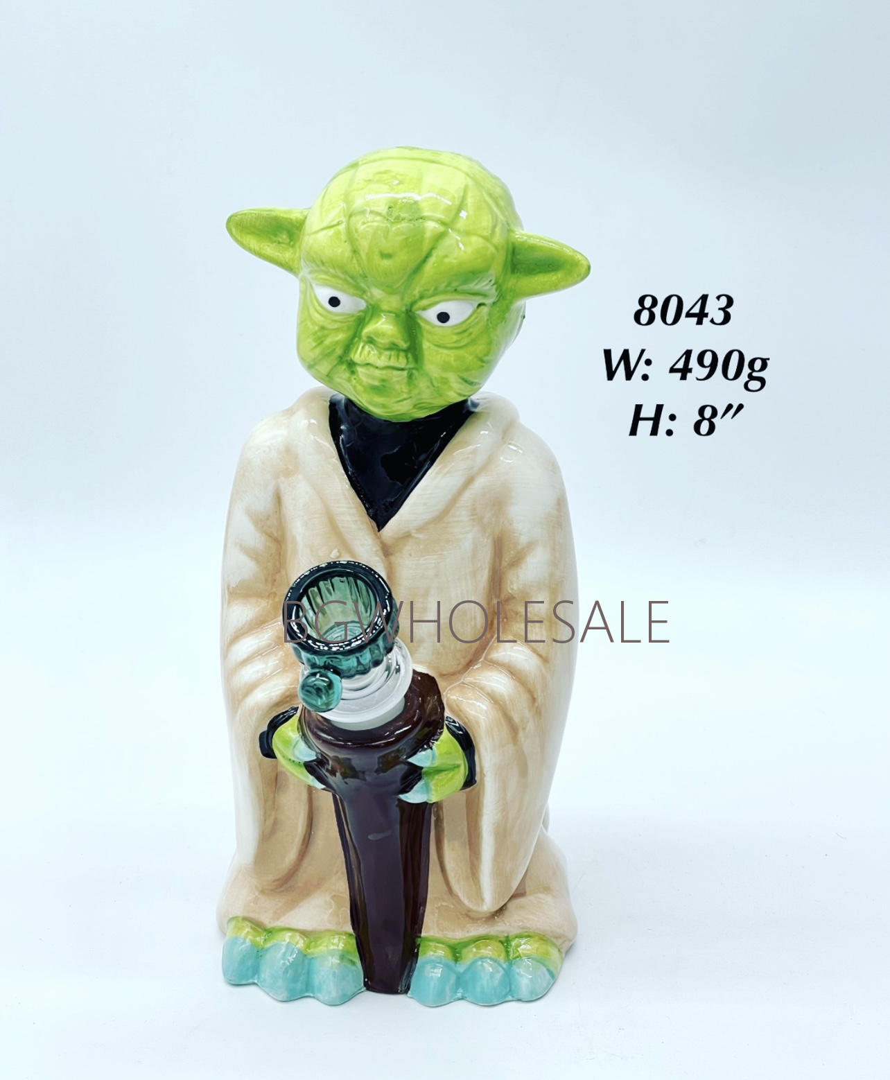 Yoda Ceramic Water Pipe