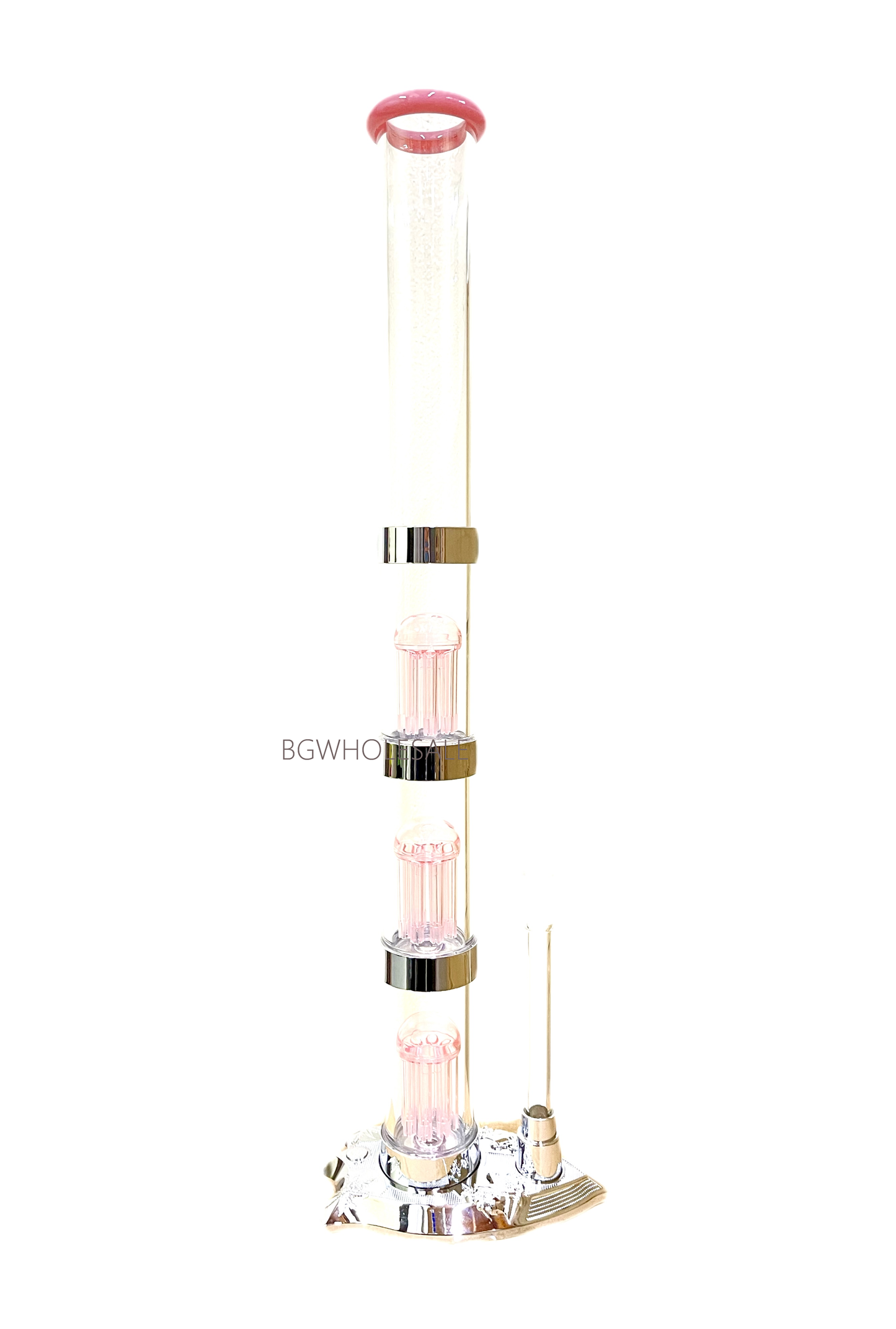 22" Tree Perc Detachable Straight Tube Glass Bong