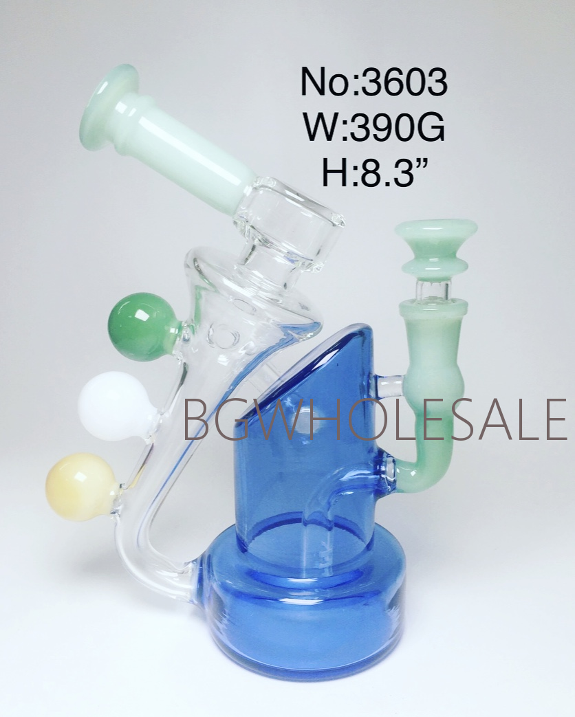 8.3“ Glass Recycler Water Pipe