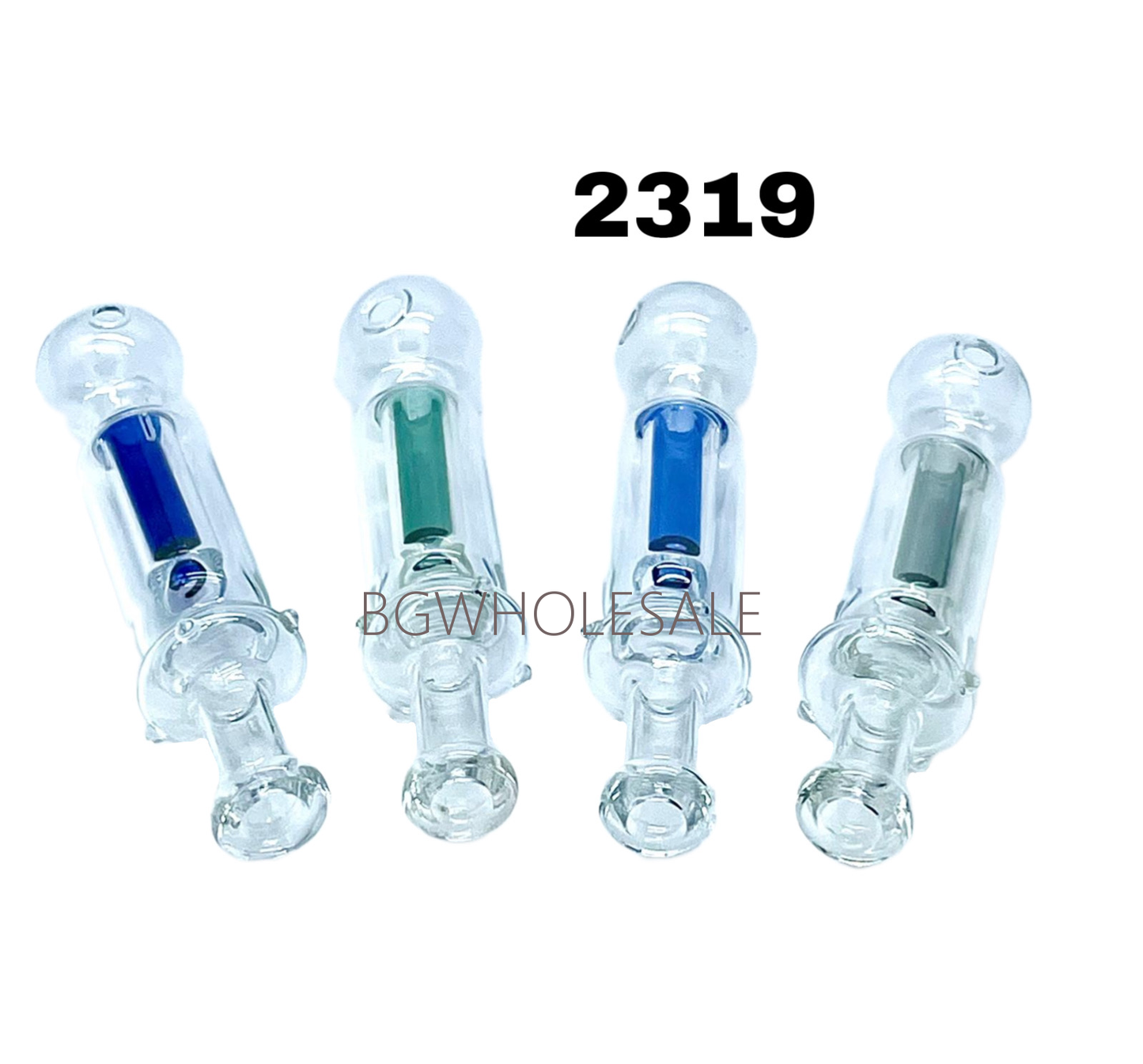 5" Glass Oil Burner Pipe with Percolator