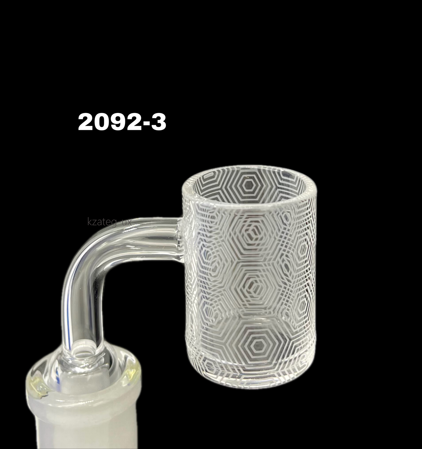 Sandblast Quartz Banger 14mm Flat Top