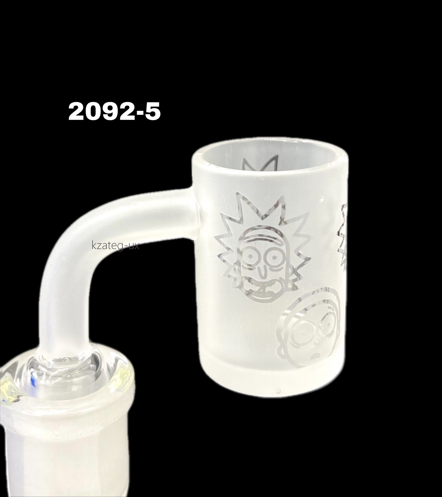 Sandblast Quartz Banger 14mm Flat Top