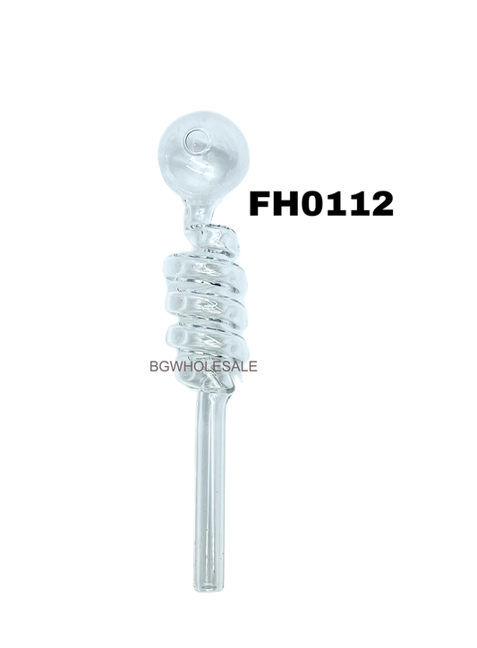 Spiral Glass Oil Burner Pipe
