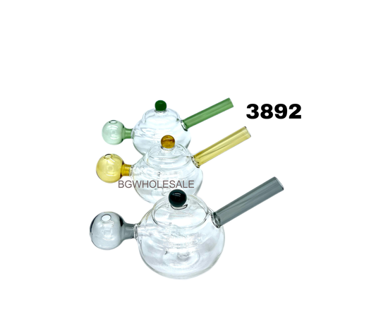 Teapot Glass Oil Burner Bubbler