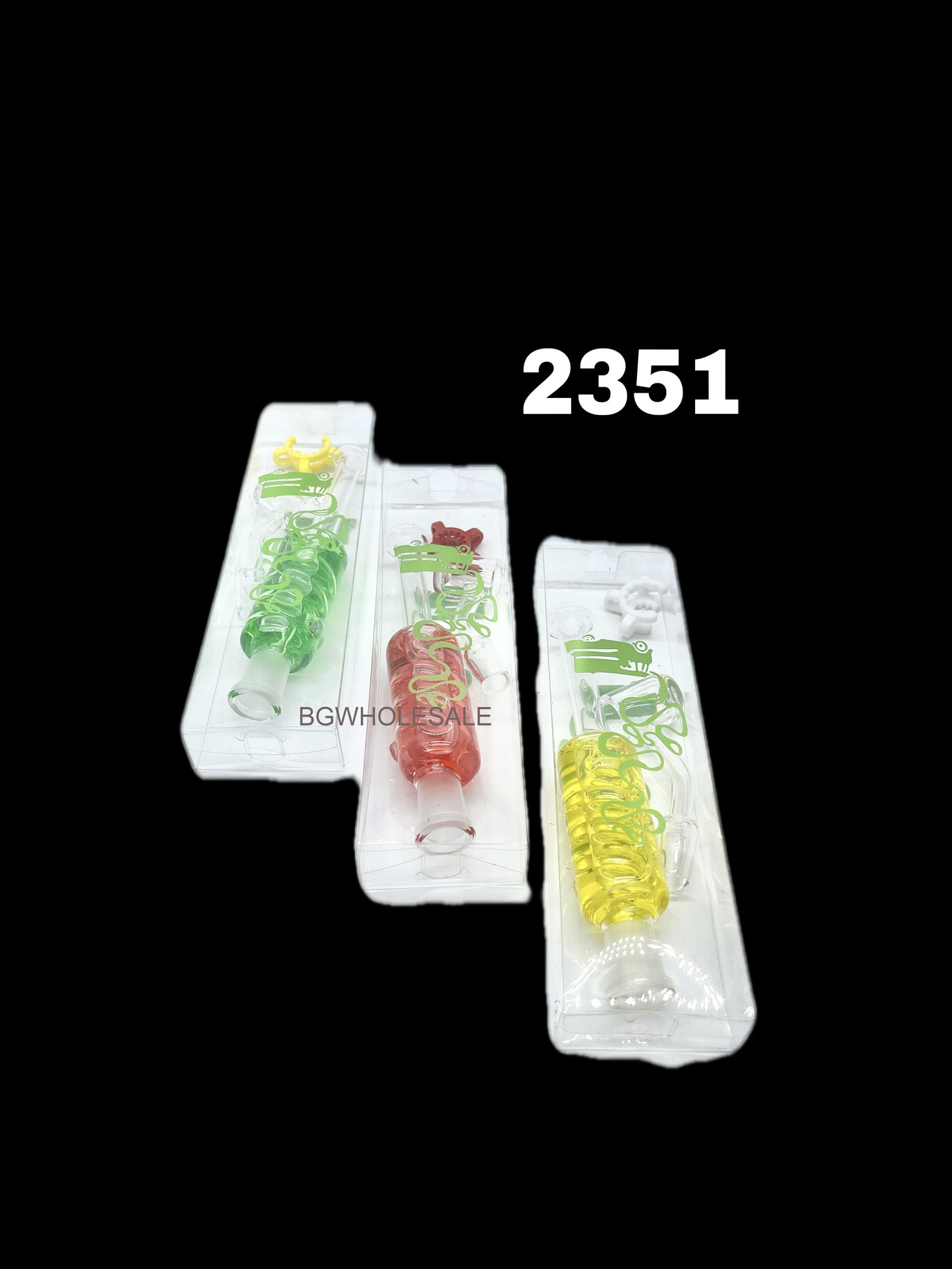 Colorful Glycerin Filled Nectar Collector with Banger Mixed Colors