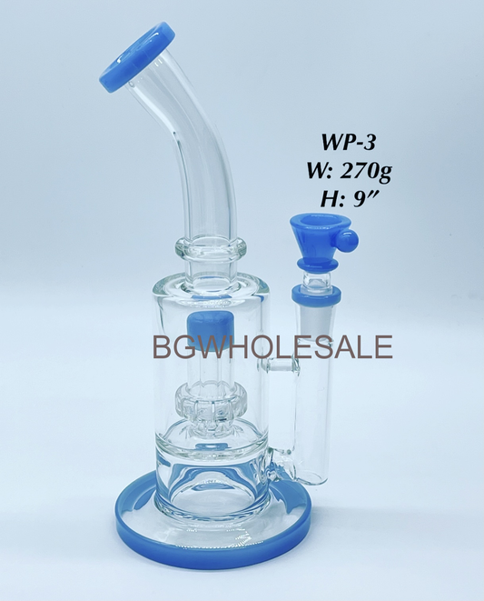 9" Showerhead Perc Bong
