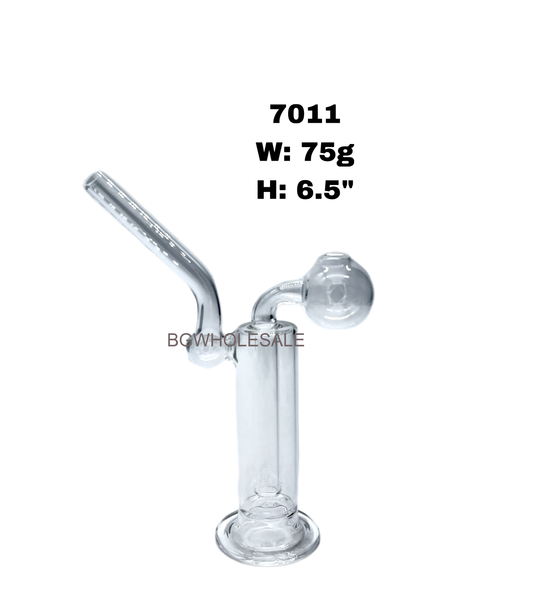 6.5" Glass Oil  Burner Bubbler