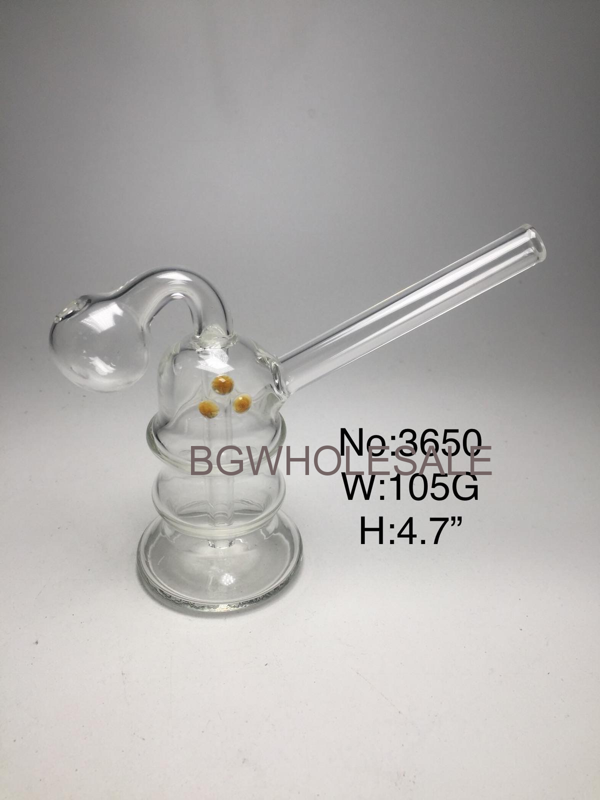 4.7" Clear Glass Sniffer