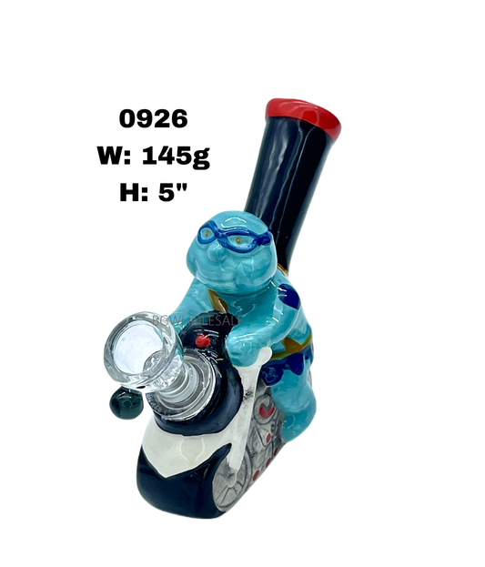 Ninja Turtle Mini Ceramic Smoking Pipe 5"