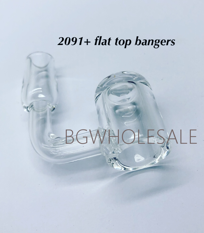 Sandblast Quartz Banger 14mm Flat Top