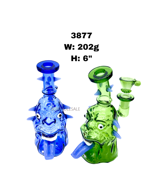 6" Monster Glass Bong Water Pipe