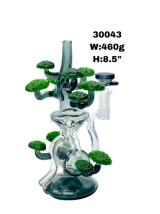 8.5" Bosai Recycler Dab Rig Glass Water Pipe