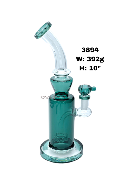 10" Showerhead Perc Bong Glass Water  Pipe