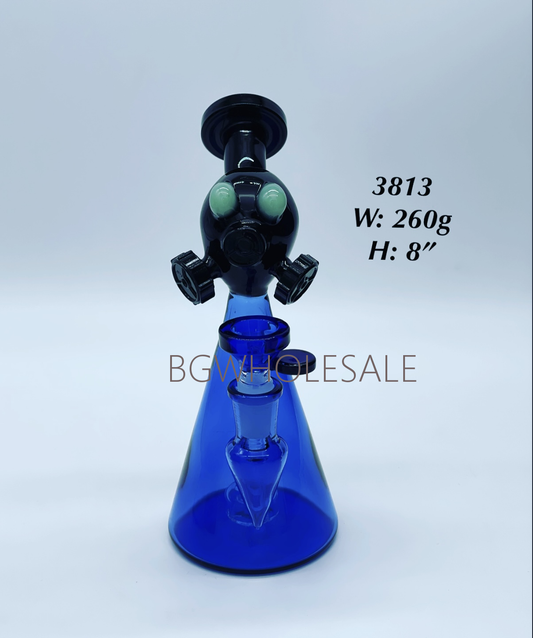 8“ Heady Dab Rig Glass Water Pipe