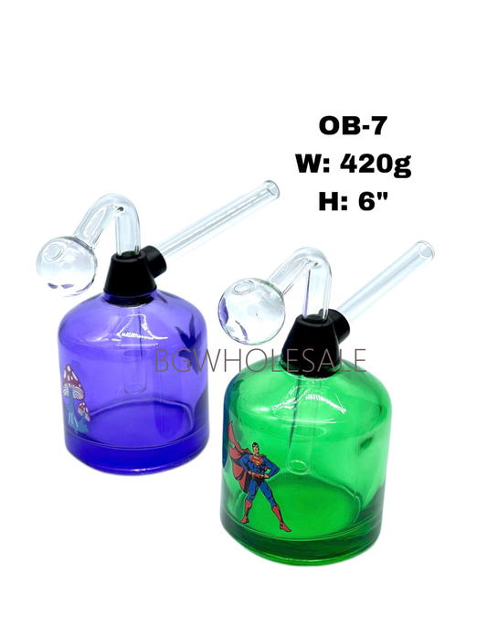 6" Cylinder Bottle Glass Sniffer