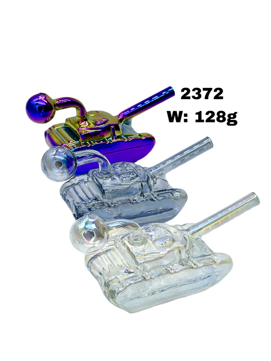 Electroplated Tank Glass Bubbler