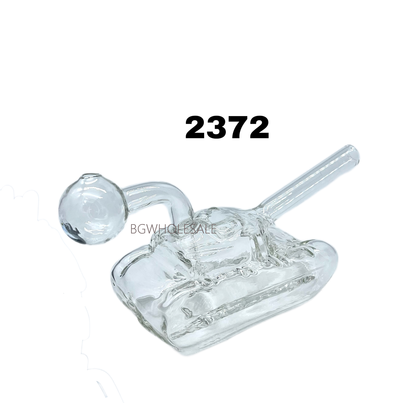 Electroplated Tank Glass Bubbler