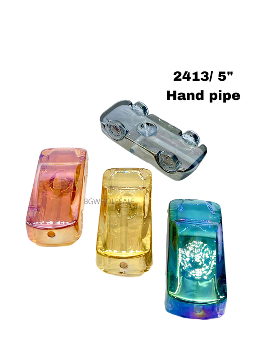 5" Electroplated Race Car Hand Pipe