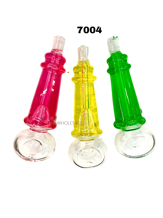 Colorful Glycerine Glass Spoon Pipes