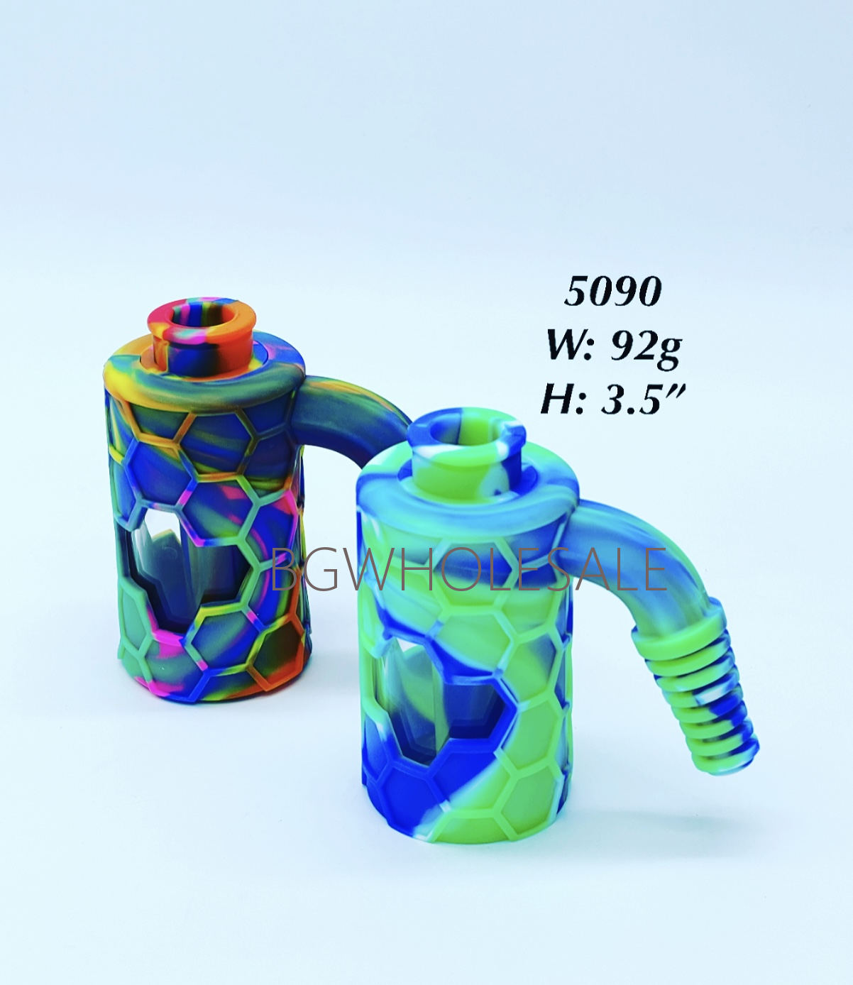 Honeycomb Silicone Ash Catcher 14mm Joint