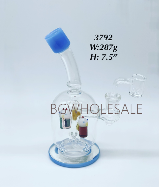 Cute Duck Perc Dab Rig 7.5"