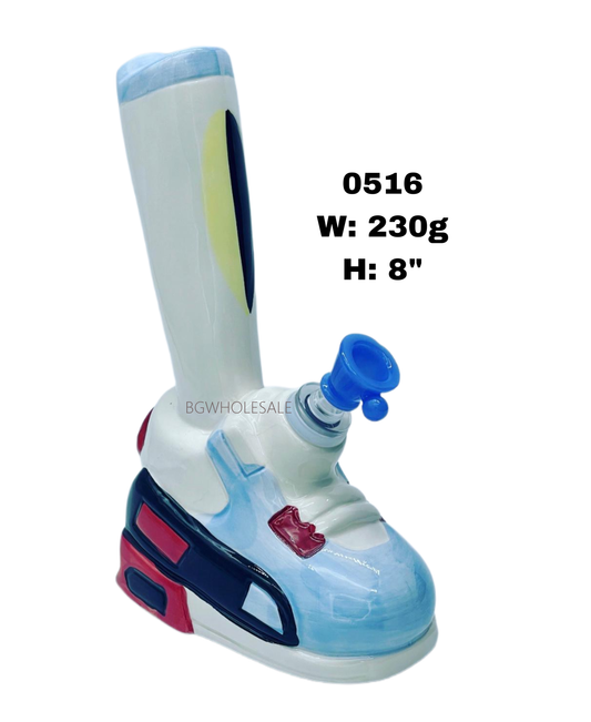 Sneaker Shoe Ceramic Water Pipe 8"
