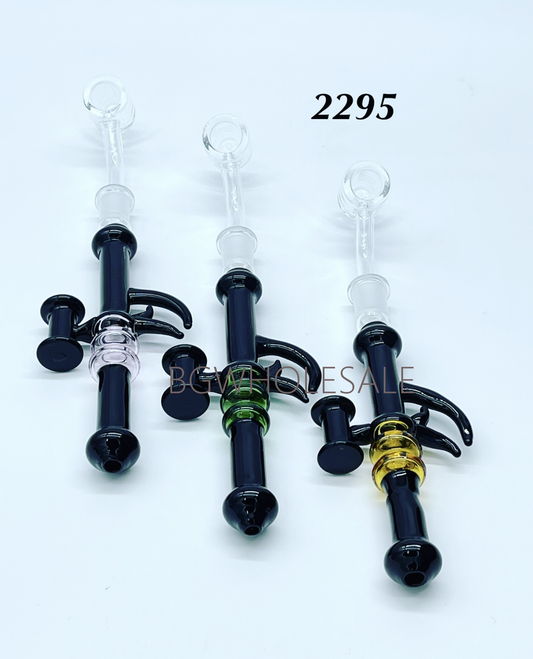 Glass Nectar Collector with Banger Mixed Colors